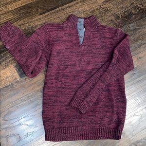 Mango burgundy kids sweater
